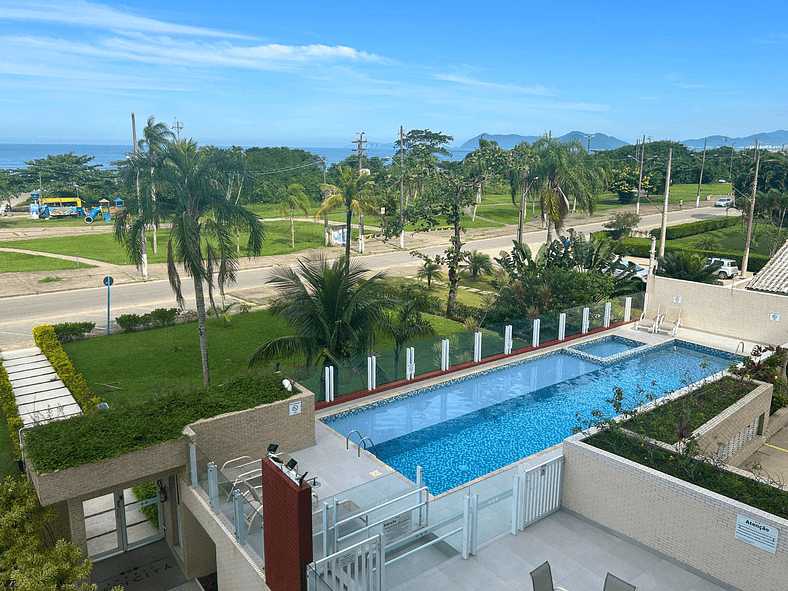 Frente Mar, Vista da Praia by Doce Lar de Bertioga